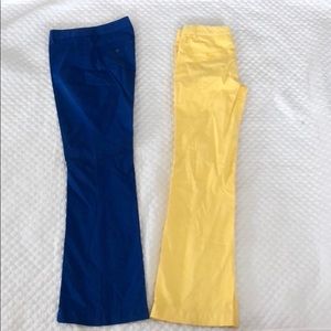 2 pairs of editor pants!